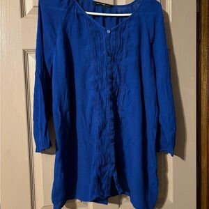 Zac and Rachel women’s size 3X gauze blouse